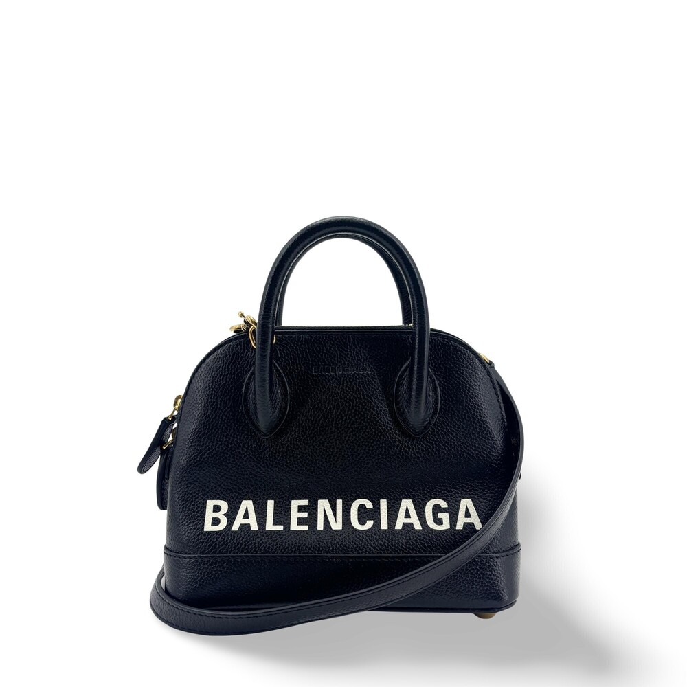 Balenciaga Logo Ville Leather XXS